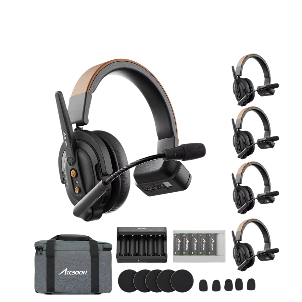Accsoon Como SE MIC03 1V4 Full-Duplex Wireless Intercom Headset System