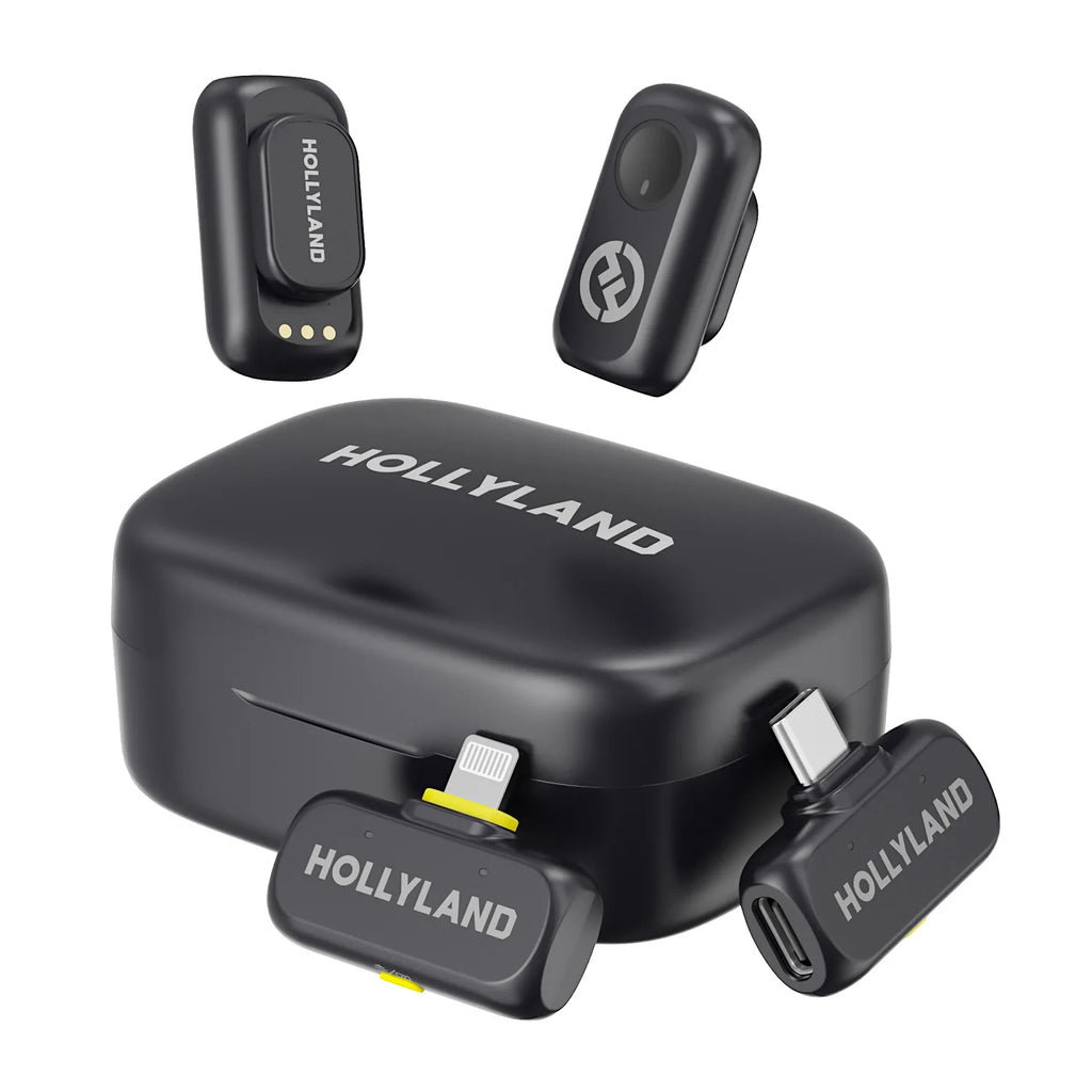 Hollyland LARK A1 Noise Cancellation Wireless Microphone for Vlogging