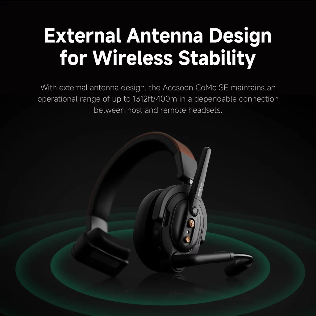 Accsoon Como SE MIC03 1V4 Full-Duplex Wireless Intercom Headset System