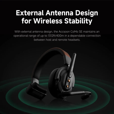 Accsoon Como SE MIC03 1V4 Full-Duplex Wireless Intercom Headset System