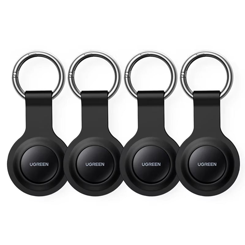 UGREEN Finder Security Smart track Link Tag with Apple Find My Key Bluetooth GPS Tracker for Luggage. Not compatible with Android