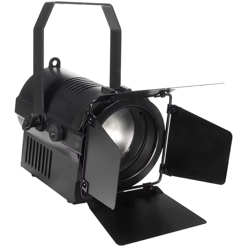 50W LED Mini LED Fresnel Spotlight with DMX Control & Zoom