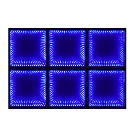 Lighted Tempered Glass 3D Dance Floor for DJ, Wedding & Disco