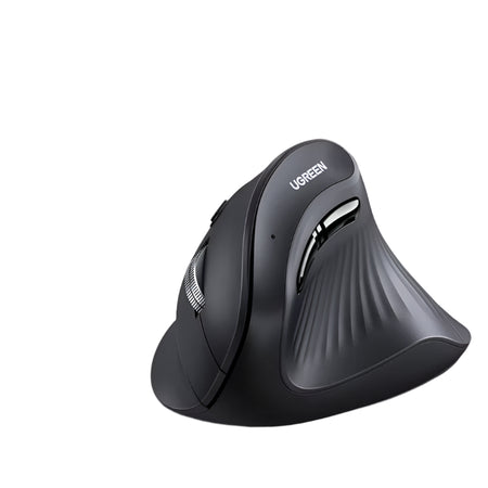 UGREEN Vertical Mouse Wireless Bluetooth5.0 2.4G Ergonomic 4000DPI 6 Mute Buttons for Macbook Tablet Laptops Computer PC