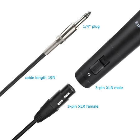 FIFINE Handheld Dynamic Vocal Microphone 