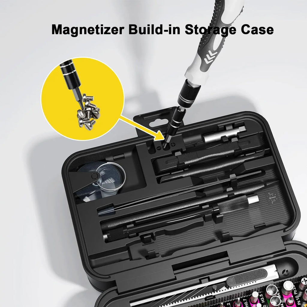 132 in 1 Precision Screwdriver Set Professional Hand Tool Kit Magnetic Bits set 