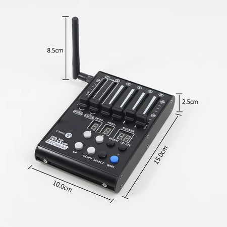 Wireless MINI Handheld 54CH Controller Dmx Console for KTV Party Entertainment DMX Lights