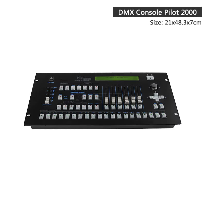 DMX Console Pilot 2000 512 Channels Stage Effect Lighting Controller for LED Par & Moving Head Light