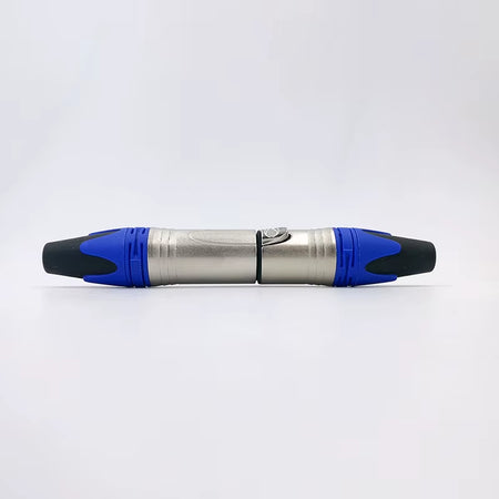 Microphone & Speaker Cable Connectors - 3-Pin XLR Male/Female Audio Plugs (Variety of Colors)
