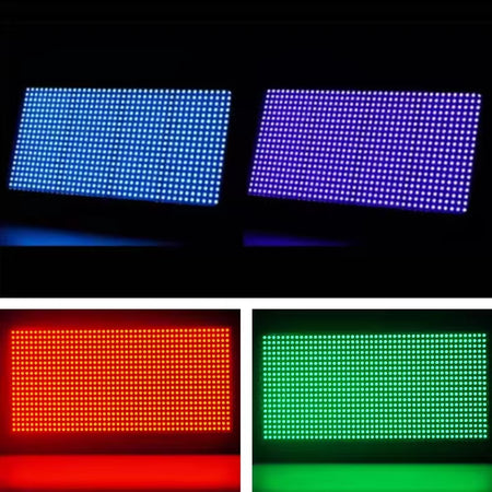 Dynamic RGB Strobe & Wash: 8-Segment LED Dmx512 Strobe Stage Light