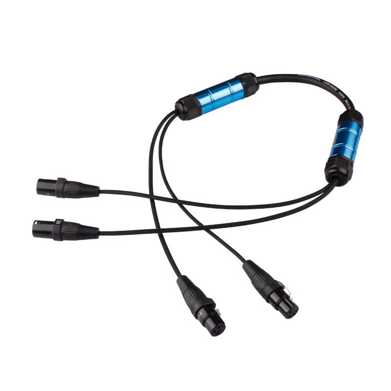 XLR Snake Cable 2, 4, 6, 8, 12 Way Channel XLR Cable -Male to Female 