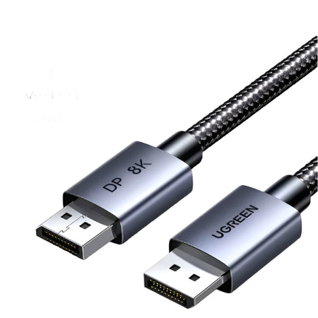 8K Displayport Cable Adapter for monitors, PCs, Gaming and projection