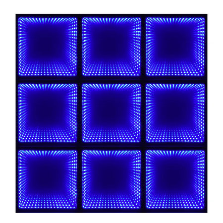Lighted Tempered Glass 3D Dance Floor for DJ, Wedding & Disco