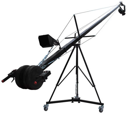 Upgraded 6M Jib Crane, Stable 20KG Capacity Aluminum Alloy Camera Camera  Mount for SLR & Video, Shooting Boom Crane Stabilizer