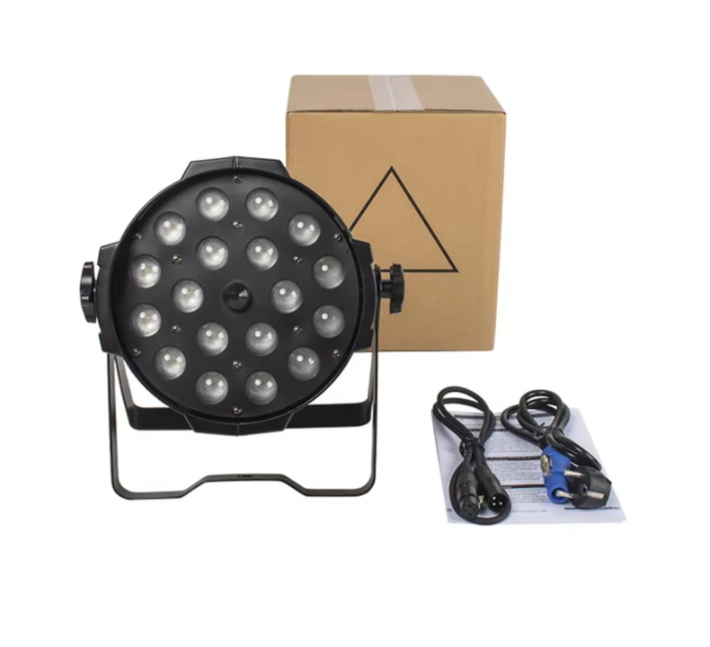 New 18x18W RGBWA UV Zoom Wash LED Par - Wide 23-49° Beam Angle