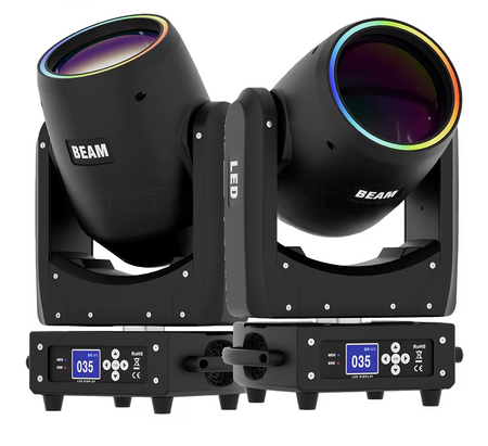 2PCS 300W LED DMX Beam Moving Head Lights 