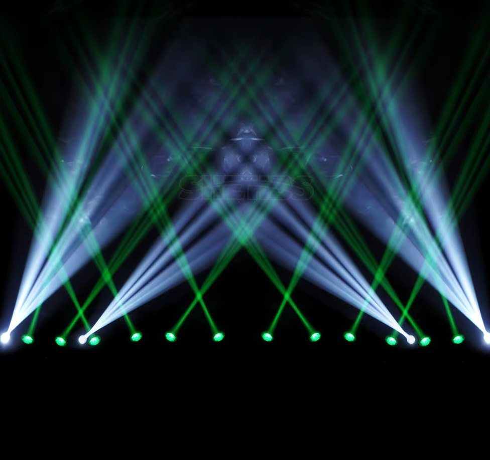 New Arrival  2PCS MINI 230W 7R Beam Bulb Moving Head Lighting for stage and events