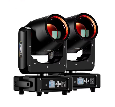 New Arrival  2PCS MINI 230W 7R Beam Bulb Moving Head Lighting for stage and events