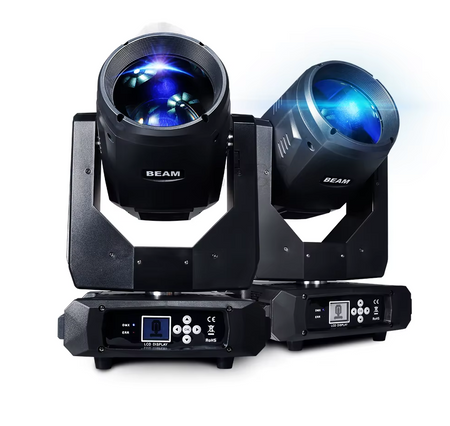 350W 17R Beam Moving Head Lighting Frost 8+16+24 Prisms Rainbow stage light