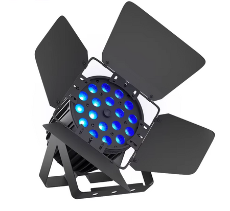 Dynamic LED Par with Zoom & Wash - RGBWA+UV, Aluminium Par stage light