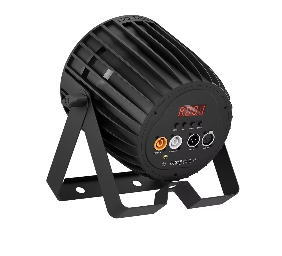 Dynamic LED Par with Zoom & Wash - RGBWA+UV, Aluminium Par stage light