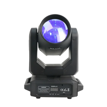 150W Zoom Beam Moving Head stage Light with Rotating Rainbow Effect 