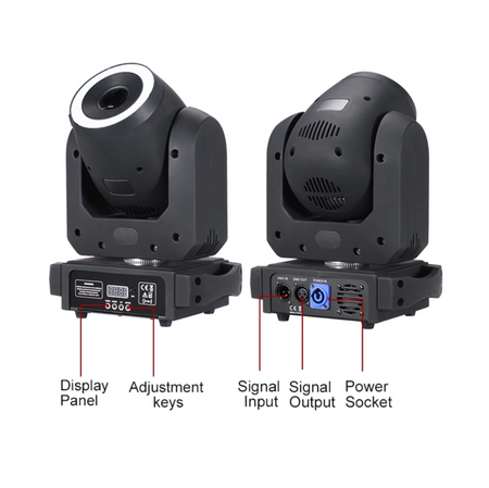 100W LED Prisms Spot Beam Moving Head Light with Aperture 