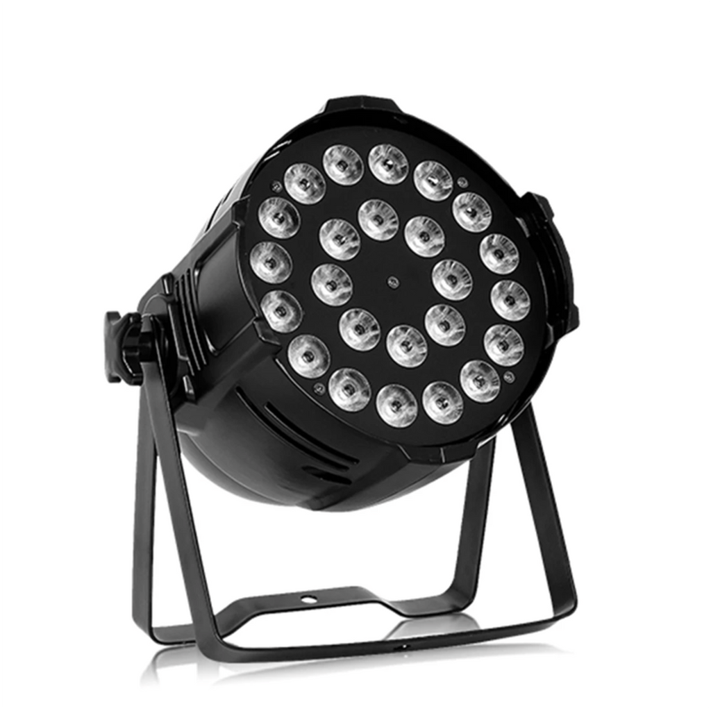24X18W Dmx 512 Wash Stage Led Par Strobe Light RGBWA+UV 
