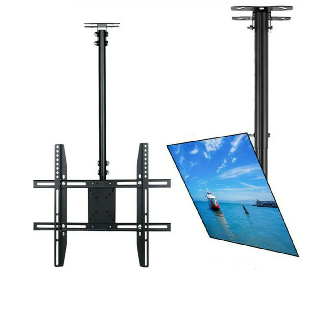 Adjustable Ceiling TV Mount Tilt Swivel Bracket for 26-65 Inch TV