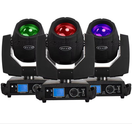 7R 230W Beam Moving Head Lighting DMX Controller for Atmosphere of Disco DJ Music Party Club Concert