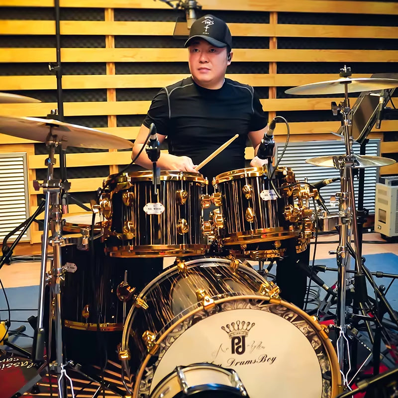 PD Manufacturer Wholesale XF Series Professional Acoustic Drum Set High Quality Professional Acoustic Drums New Musical Use