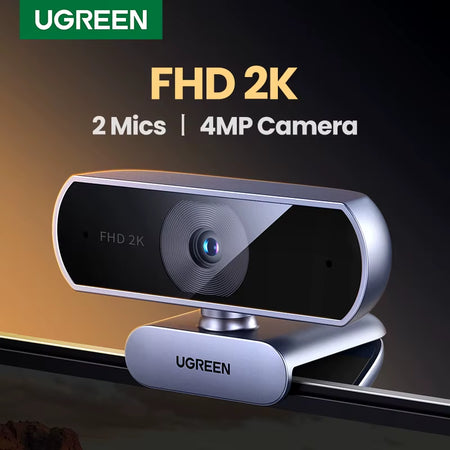 UGREEN 2K HD Mini USB Webcam for Laptop 