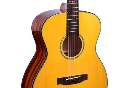 40Inch High Quality Acoustic Electric Guitar Solid Spruce Top Wood 