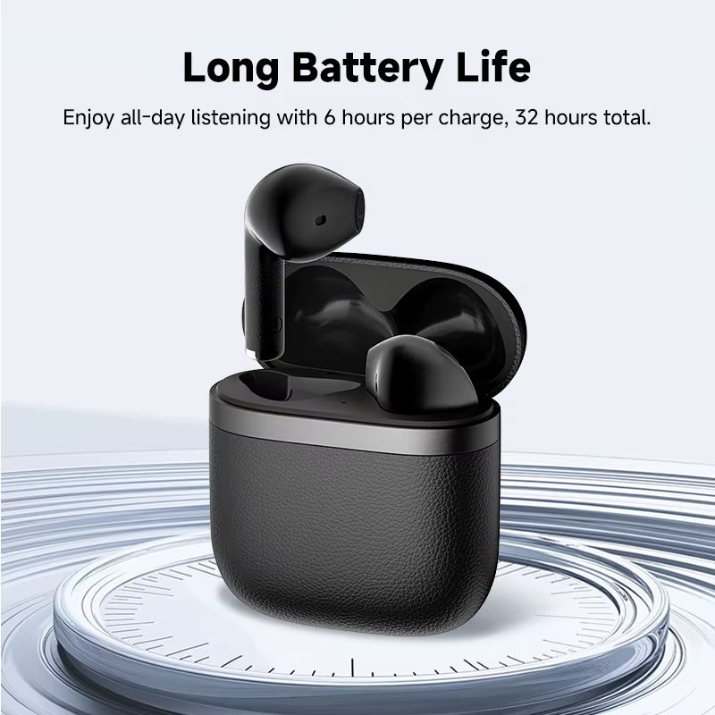 Edifier W200T True Wireless Bluetooth 5.4 Earphones Semi-In-Ear Headphones TWS Bluetooth Earbuds with 32H Battery Life