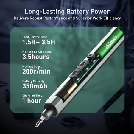 152 in 1 Precision Electric Screwdriver Set with 119 Magnetic Bits Portable Multifunction Power Tool Set