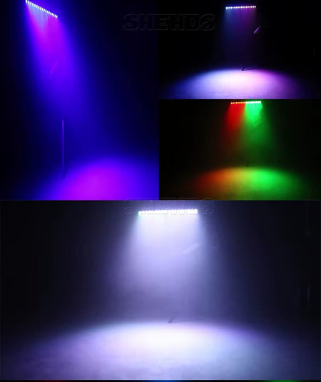 LED Wash Wall 18X18W RGBWA+UV 6In1 Stage Lighting with Flightcase 