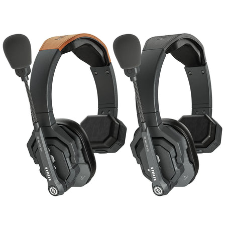 Hollyland Solidcom SE Full Duplex 2.4G Noise Cancellation Wireless Intercom Headset System 1100ft Team Communication