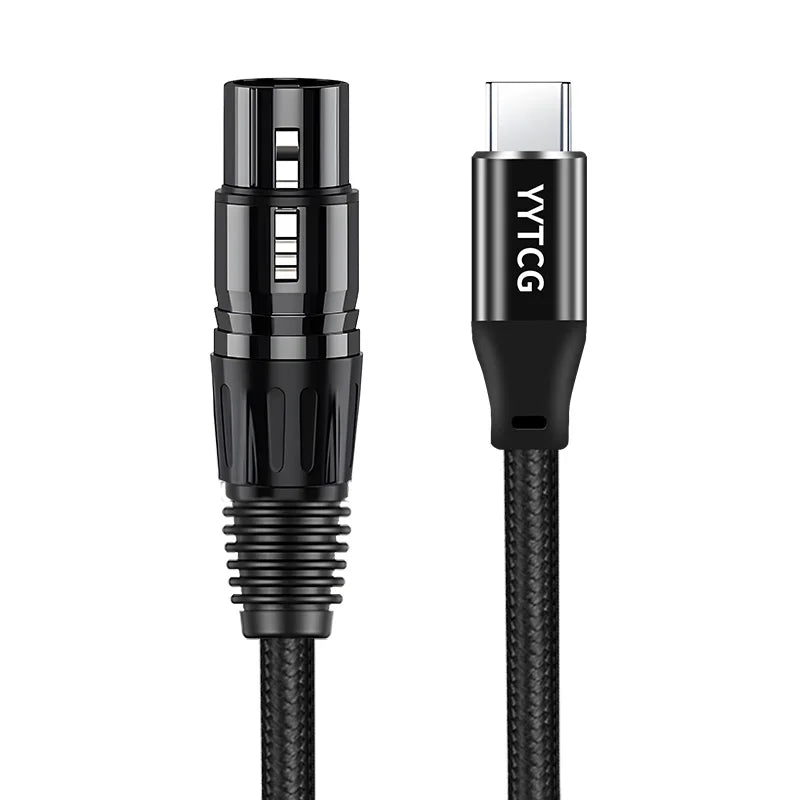 High Quality USB Type C to XLR Female Cable