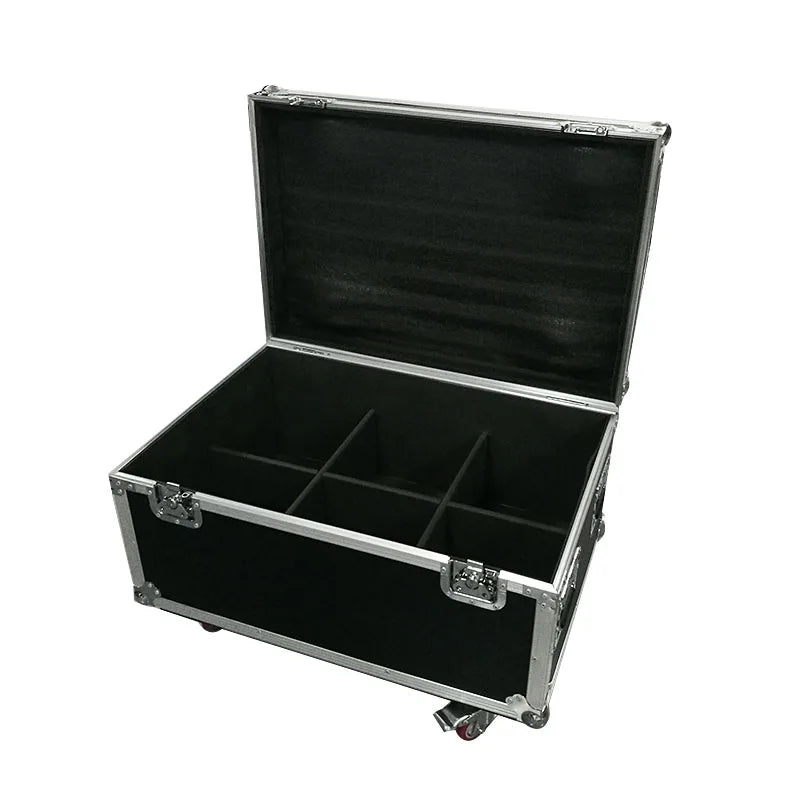 Flight Case with 4/6/8 Pieces LED Par Can 18X18W RGBWA+UV Lighting 6IN1 LED Stage Lighting
