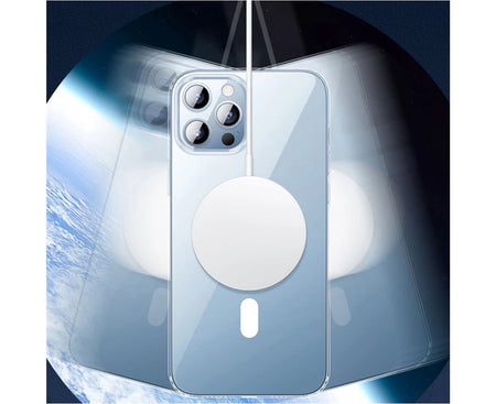 2022 for Iphone 14 Pro Max Magnetic Wireless Charging Clear Case Hard Acrylic Cover for Magsafe