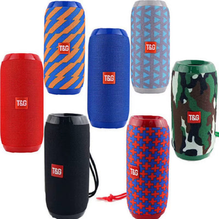 TG117 Portable Wireless Bluetooth Speaker - Dual Bass Sound 