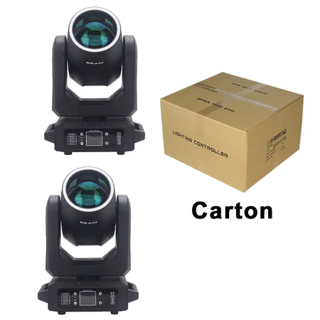 2Pcs 200W Beam Moving Head Spot Stage Light 
