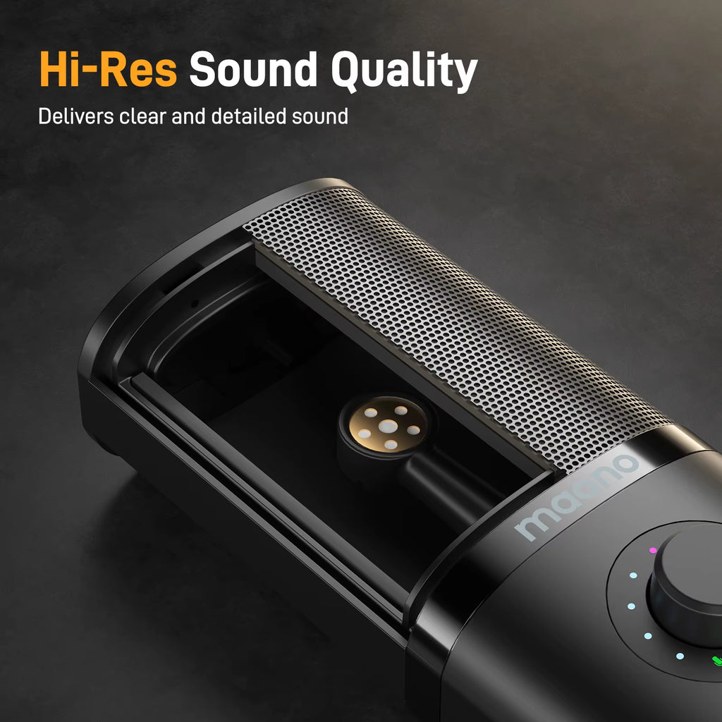 PM450 USB Condenser Microphone. Studio-Mic. Comes with Shock Mount & Software.Ideal for Podcasting Recording.Premium Sound