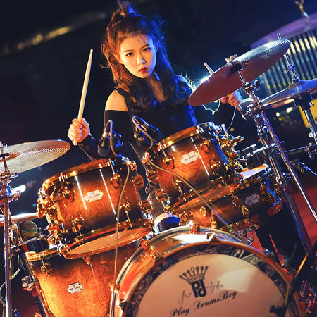 PD Manufacturer Wholesale XF Series Professional Acoustic Drum Set High Quality Professional Acoustic Drums New Musical Use