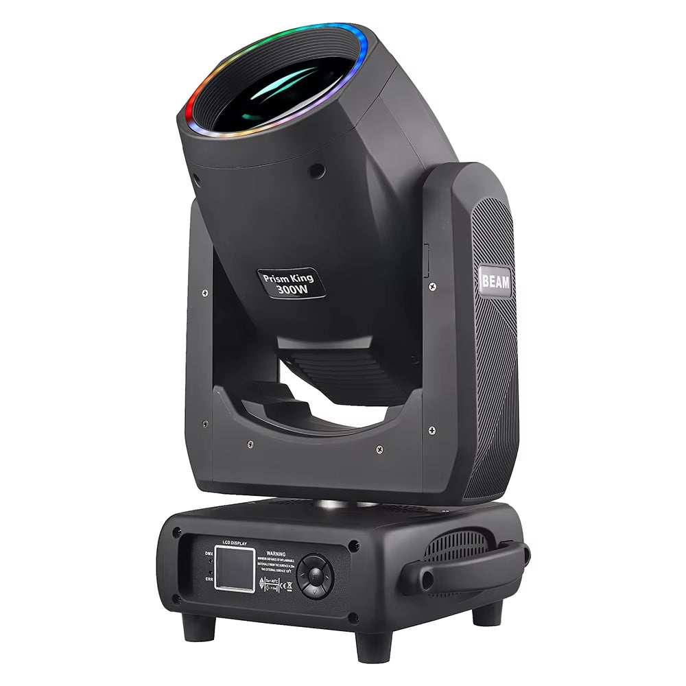 DMX 300W Prism King Moving Head - Unleash 4 Prisms & RGB LED Magic in Sydney!