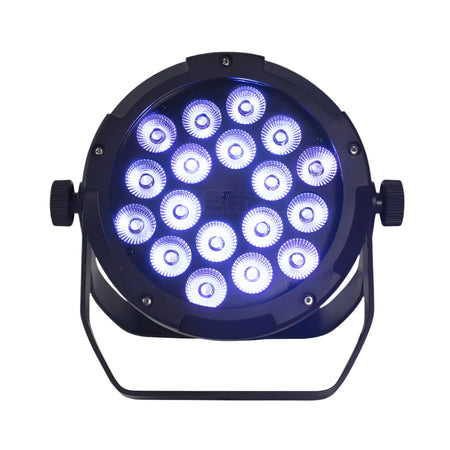 6Pcs LED 18X18W 6In1 Waterproof Par Lighting RGBWA+UV Lamp Strobe Dimming Effect