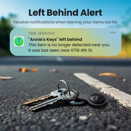 UGREEN Finder Security Smart track Link Tag with Apple Find My Key Bluetooth GPS Tracker for Luggage. Not compatible with Android