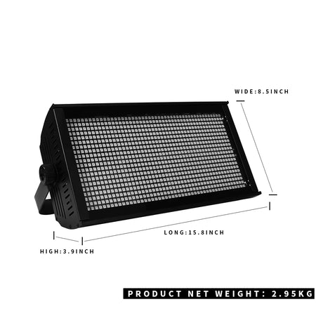 2/4Pcs LED 200W RGB Marquee Strobe Light 960 SMD 5050 RGB LED for DJ Disco Wedding Nightclub