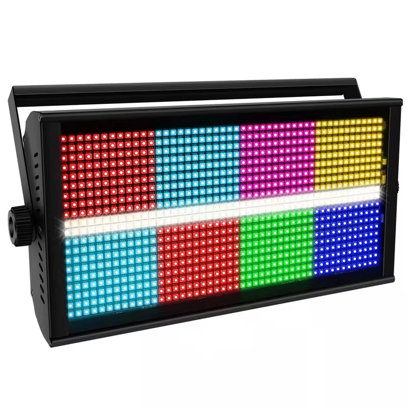 Dynamic Strobe & Wash 8+8 Segment RGBW LED Dmx512 Stage Light