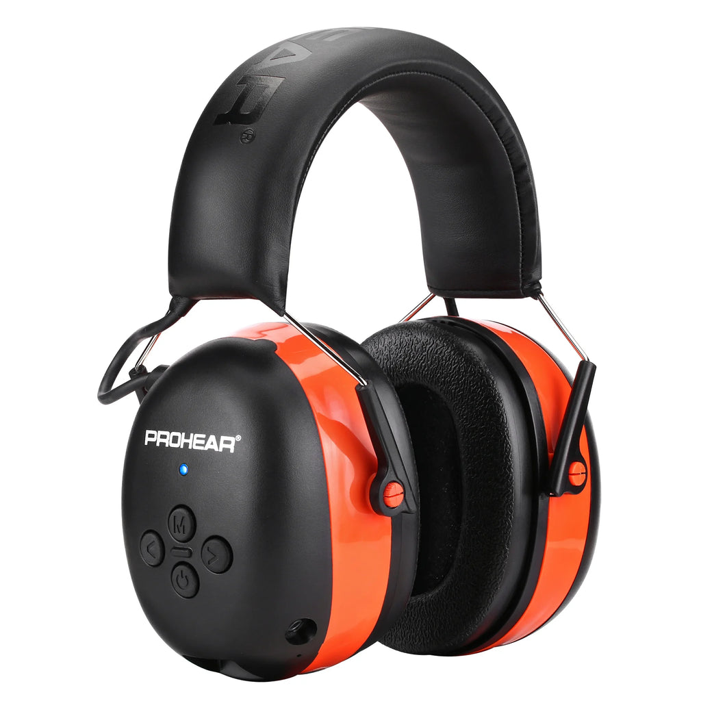 PROHEAR 037 Bluetooth 5.3 Hearing Protection Headphones designed for protecting your hearing in a noisy environment and lets you enjoy clear music & calls without removing your headsets.